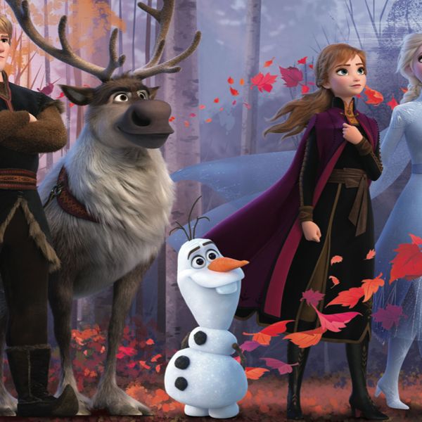 Disney puzzle maxifloor 4 x 48 frozen 2 - DISNEY PRINCESS, LISCIANI, Disney