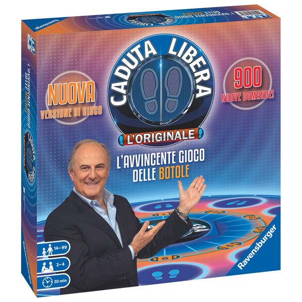 Ravensburger - caduta libera nuova edizione gioco di società, 2-4 giocatori, 14+ anni - RAVENSBURGER