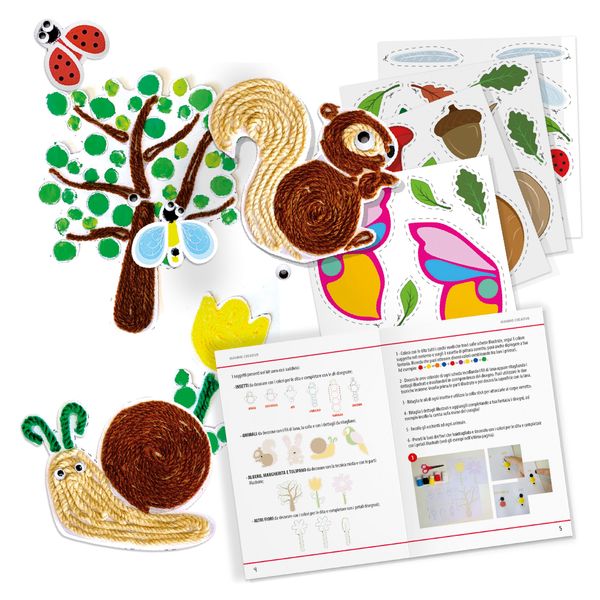 Headu - manine creative - gioco educativo art&craft 3-6 anni - HEADU