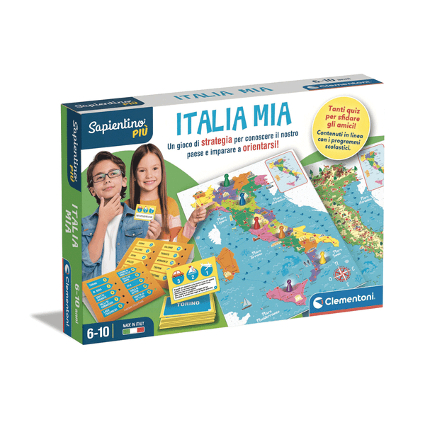 Clementoni - sapientino più - italia mia, 6 - 10 anni - CLEMENTONI, SAPIENTINO