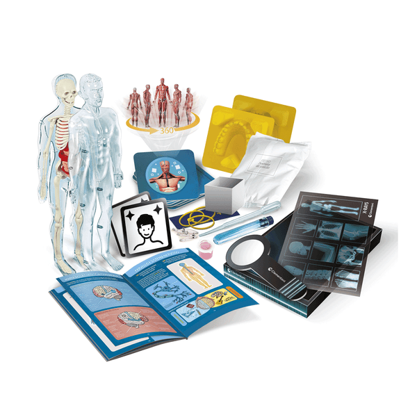 Clementoni - scienza e gioco lab - anatomia super, laboratorio scientifico - CLEMENTONI, Scienza e Gioco