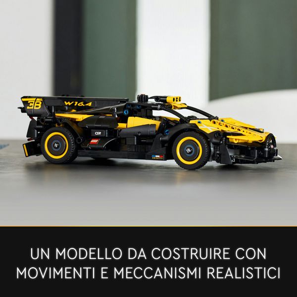 Lego technic 42151 bugatti bolide, kit macchina giocattolo, modellino auto supercar, giochi per bambini, idee regalo - LEGO TECHNIC, LEGO