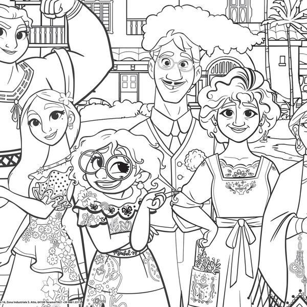 Disney puzzle maxifloor df 2 x 60 encanto - DISNEY PRINCESS, ENCANTO, LISCIANI, Disney