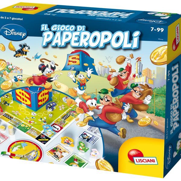 Disney il gioco di paperopoli - LISCIANI, Disney