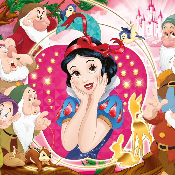Disney puzzle maxifloor 4 x 48 princess - DISNEY PRINCESS, LISCIANI, Disney