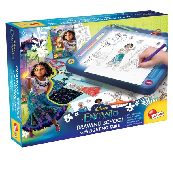 Encanto drawing school with lightning table - DISNEY PRINCESS, ENCANTO, LISCIANI