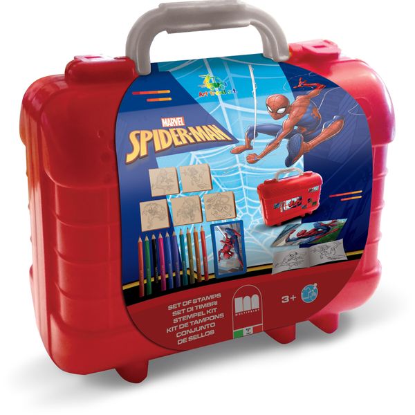Multiprint - valigetta travel set spiderman made in italy - Avengers, MARVEL, Spiderman