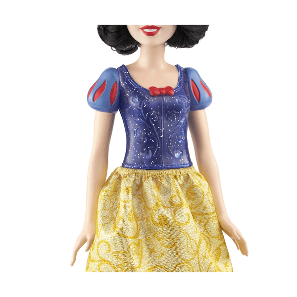 Disney princess - biancaneve bambola snodata, con capi e accessori scintillanti ispirati al film disney, giocattolo per bambini, 3+ anni, hlw08 - DISNEY PRINCESS, Disney