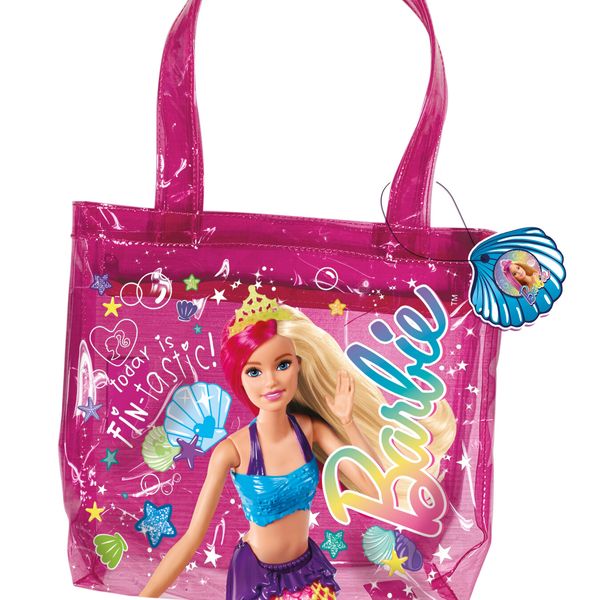 Barbie sand beach 500 g in a shopper summer bag - LISCIANI