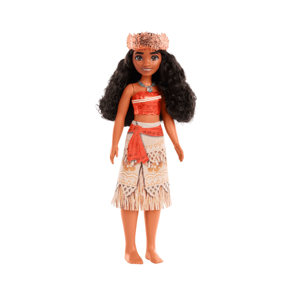 Disney princess - vaiana, bambola snodata con capi e accessori scintillanti ispirati al film disney, giocattolo per bambini, 3+ anni, hpg68 - DISNEY PRINCESS, Disney