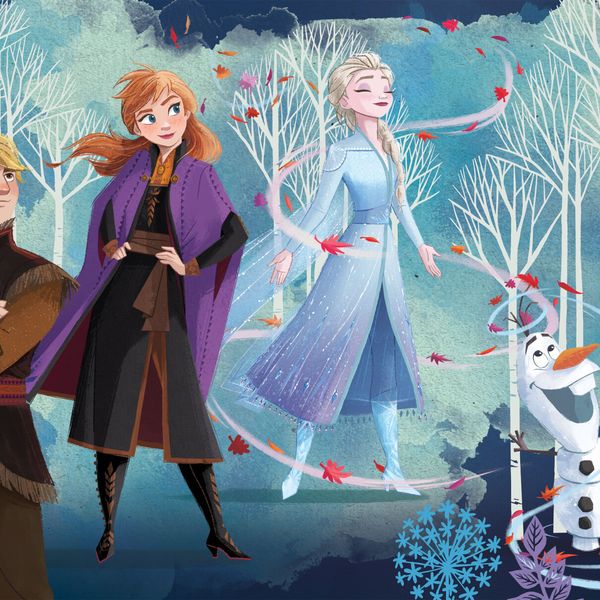 Disney puzzle maxifloor df 2 x 60 frozen - DISNEY PRINCESS, LISCIANI, Disney, Frozen