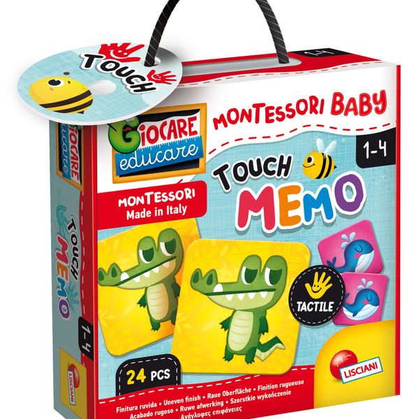 Montessori baby touch memo - LISCIANI