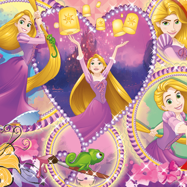 Disney puzzle maxifloor 4 x 48 princess - DISNEY PRINCESS, LISCIANI, Disney