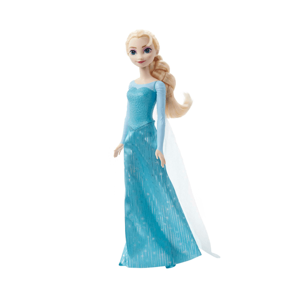 Disney frozen - elsa bambola con abito esclusivo e accessori ispirati ai film disney frozen 1, giocattolo per bambini, 3+ anni, hlw47 - DISNEY PRINCESS, Disney, Frozen