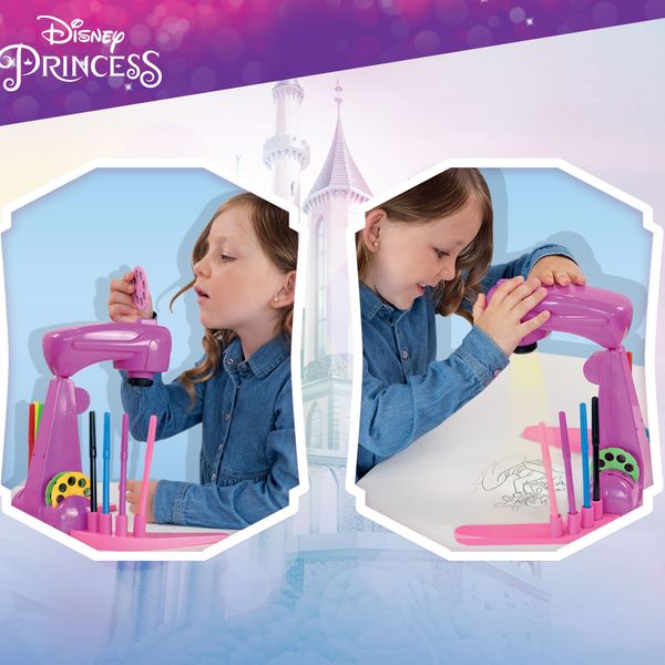 Princess proiettore drawing school - DISNEY PRINCESS, LISCIANI, Disney