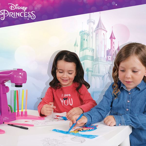 Princess proiettore drawing school - DISNEY PRINCESS, LISCIANI, Disney