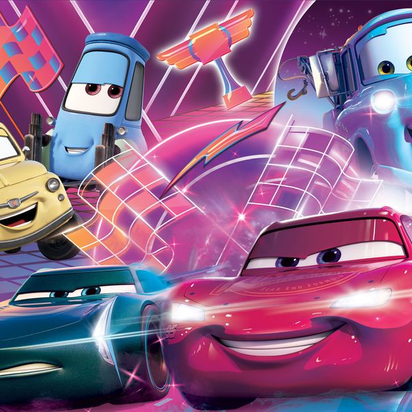 Disney puzzle maxifloor df 2 x 60 cars - LISCIANI, Cars, Disney