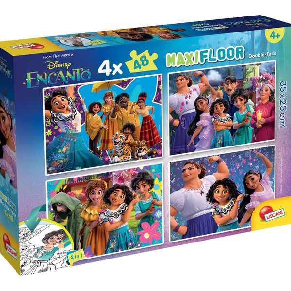 Disney puzzle maxifloor df 2 x 60 encanto - DISNEY PRINCESS, ENCANTO, LISCIANI, Disney
