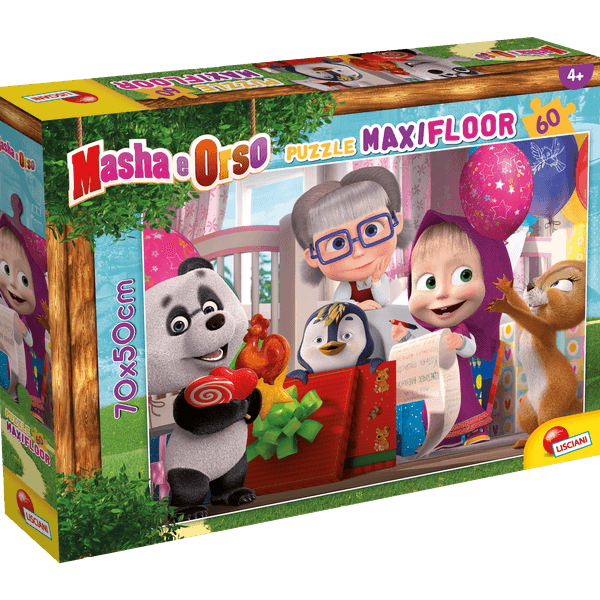 Masha puzzle maxifloor 60 - LISCIANI