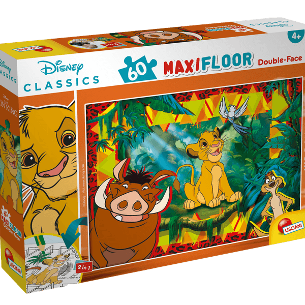 Disney puzzle df maxi floor 60 re leone - LISCIANI, Disney