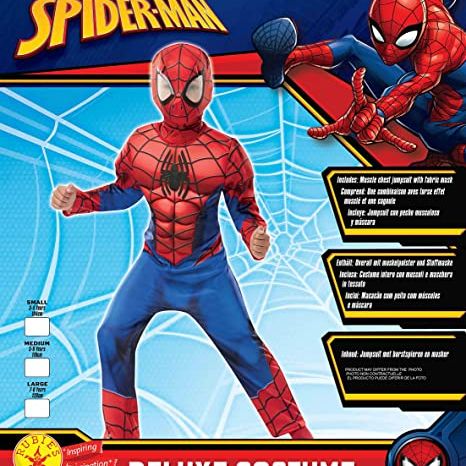 Costume ultimate spiderman con muscoli- marvel - Avengers, Spiderman