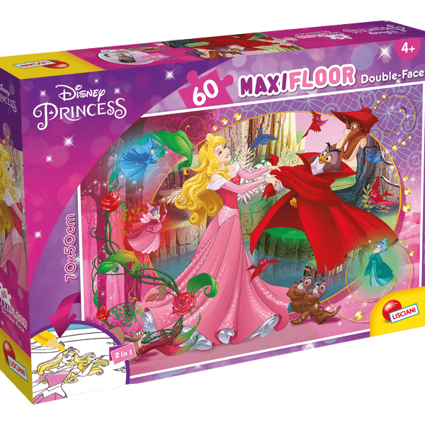 Disney puzzle df maxi floor 60 aurora bella addormentata - LISCIANI, Disney
