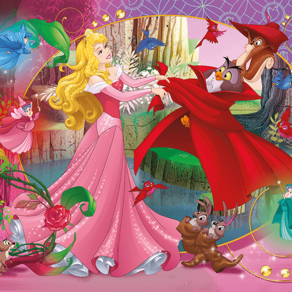 Disney puzzle df maxi floor 60 aurora bella addormentata - LISCIANI, Disney