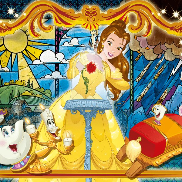 Disney puzzle df maxi floor 108 bella e la bestia - DISNEY PRINCESS, LISCIANI