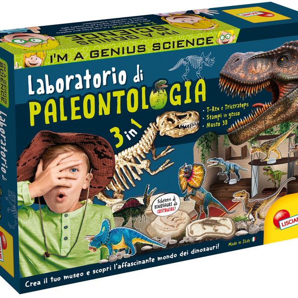 I'm a genius laboratorio di paleontologia - LISCIANI