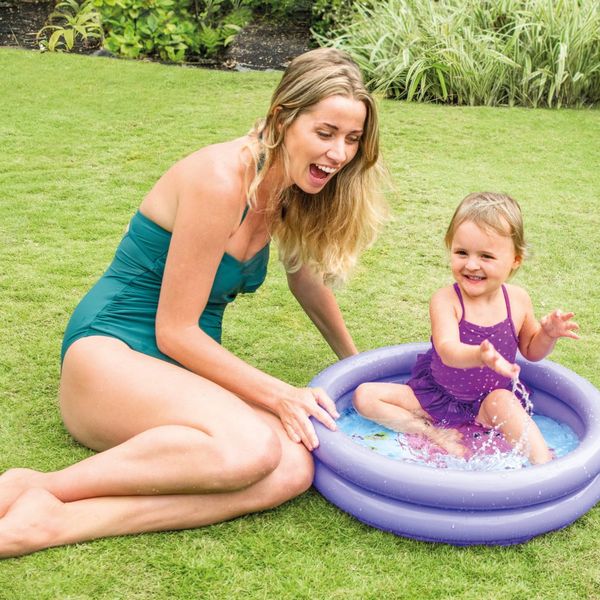 Piscina baby fondo animaletti cm 61x15 i.36 - INTEX