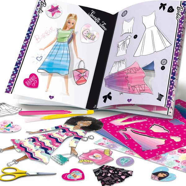 Barbie fashion school (magic pens) - LISCIANI, Barbie