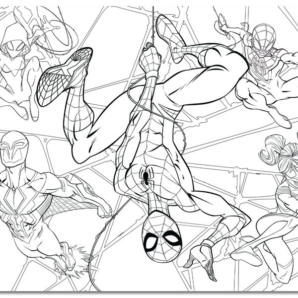 Marvel puzzle maxifloor 4 x 48  spiderman - LISCIANI, Avengers, Spiderman