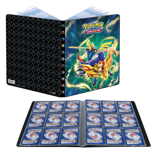 Ultra pro pokemon portfolio 9 tasche 14 pagine swsh 12.5 zenit regale - POKEMON