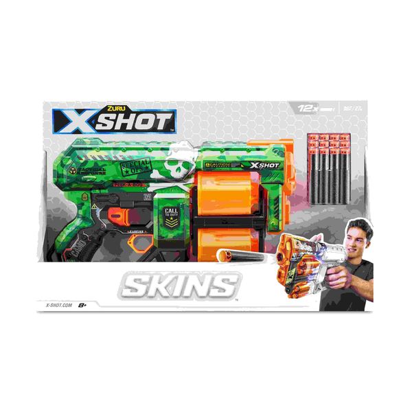 Xshot skins dread(12 darts) - X-SHOT