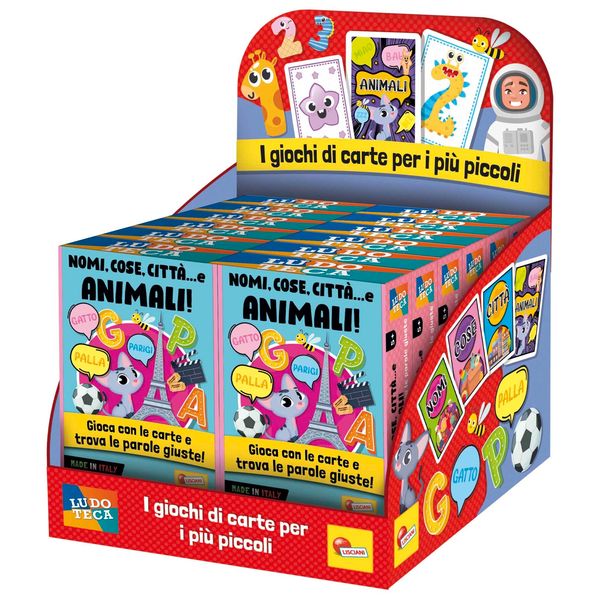 Ludoteca le carte dei bambini nomi, cose, citta'  e animali! - LISCIANI