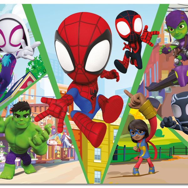 Marvel puzzle df maxi  floor 4 x 48 spidey - LISCIANI, SPIDEY, MARVEL