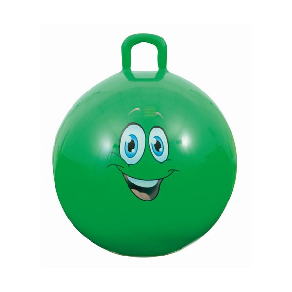 Bouncy ball - un divertimento illimitato per grandi e piccini! rimbalza, salta, gioca con la nostra palla adatta a qualsiasi esigenza: 60 cm di diametro, 4 colori disponibili e un manico comodo. - SUN&SPORT