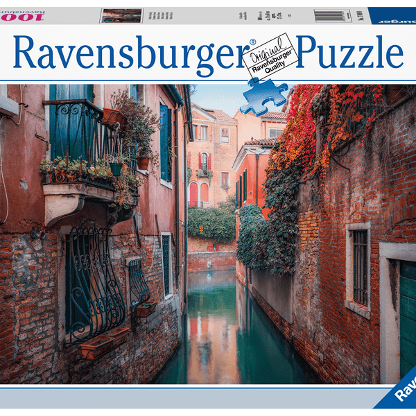 Ravensburger - puzzle autunno a venezia, 1000 pezzi, puzzle adulti - RAVENSBURGER
