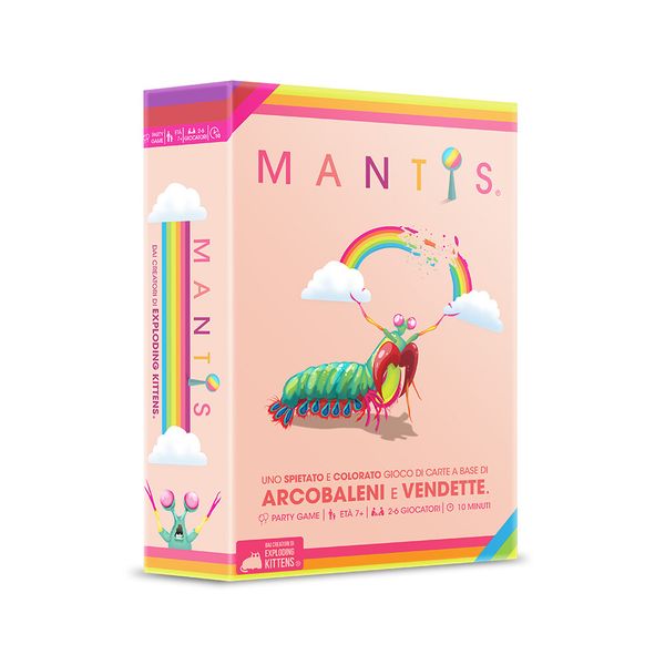 Asmodee - mantis, gioco di carte, dai creatori di exploding kittens - ASMODEE