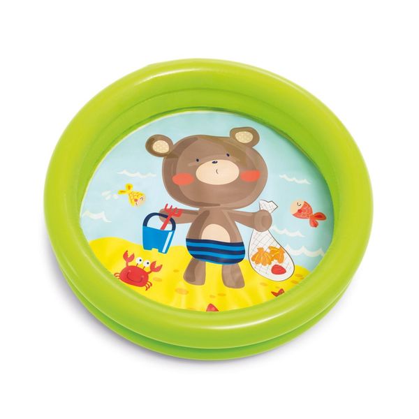 Piscina baby fondo animaletti cm 61x15 i.36 - INTEX