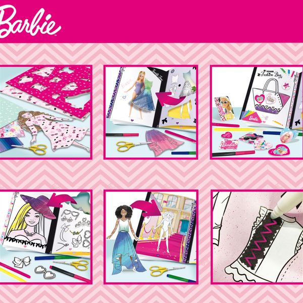 Barbie fashion school (magic pens) - LISCIANI, Barbie