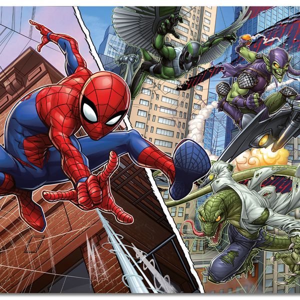 Marvel puzzle maxifloor 4 x 48  spiderman - LISCIANI, Avengers, Spiderman