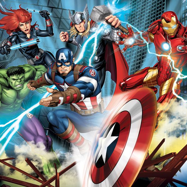 Marvel puzzle df maxi floor  150 avengers - LISCIANI, Avengers, MARVEL