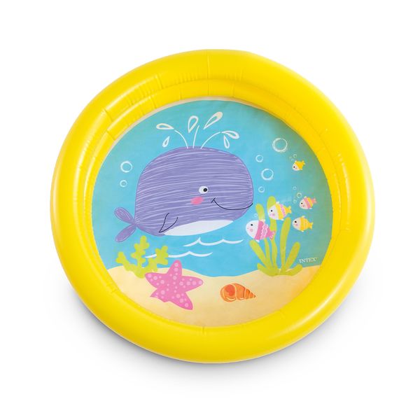 Piscina baby fondo animaletti cm 61x15 i.36 - INTEX