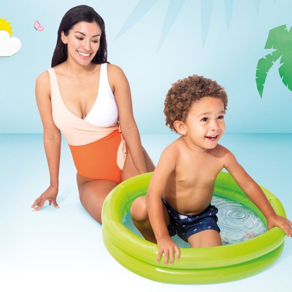 Piscina baby fondo animaletti cm 61x15 i.36 - INTEX
