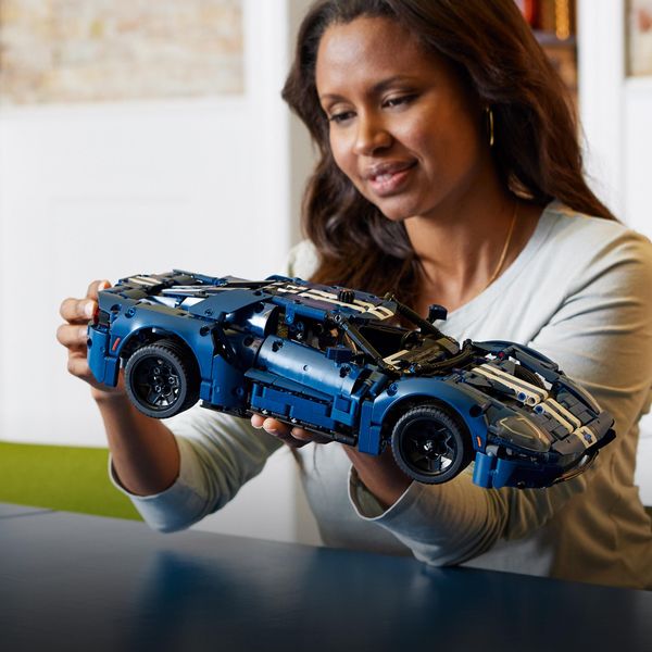 Lego technic 42154 ford gt 2022, kit modellino di auto da costruire per adulti, supercar in scala 1:12, set da collezione - LEGO TECHNIC, LEGO