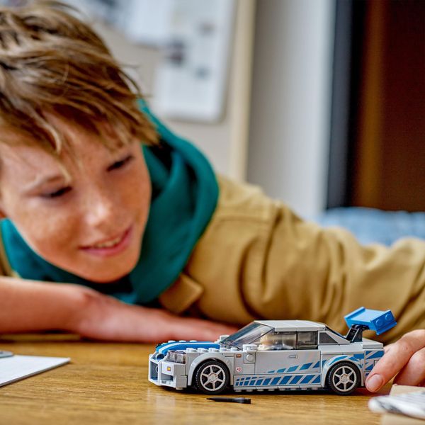 Lego speed champions 76917 2 fast 2 furious nissan skyline gt-r (r34) macchina giocattolo da collezione 2023, giochi per bambini - LEGO SPEED CHAMPIONS, LEGO