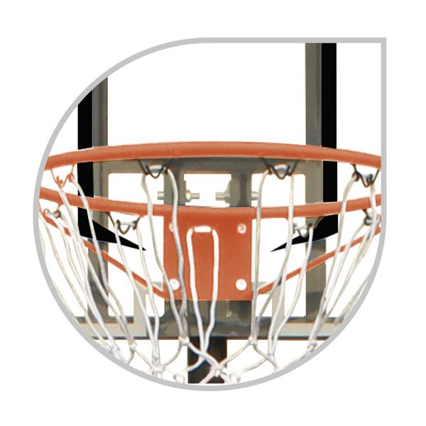 Basketball metal 190-260 cm - SUN&SPORT