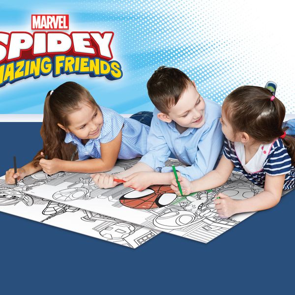 Marvel puzzle df maxi floor  2 x 24 spidey - LISCIANI, SPIDEY, MARVEL