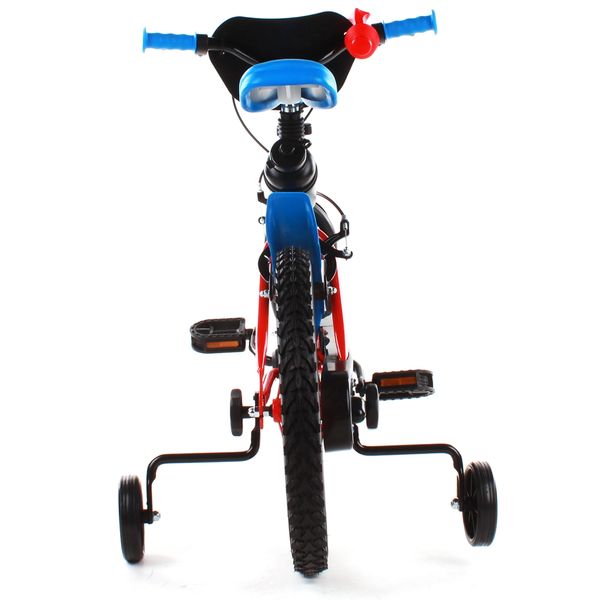 Bicicletta in metallo da 14 pollici di spiderman - adatta per bambini di 3-4 anni - Avengers, MARVEL, Spiderman